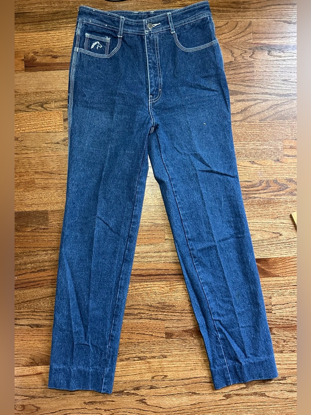 Vintage 1980's Jordache Jeans 32x31 Dark Wash Straight Leg 100% Cotton RN 52992